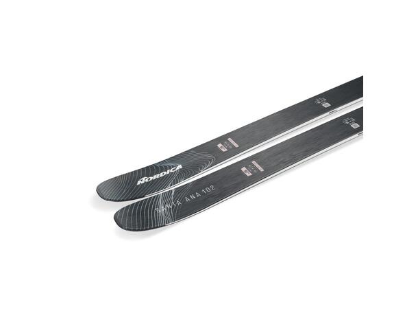 NORDICA SANTA ANA 102 Orange 155 Skidor All Mountain dam (flat) 