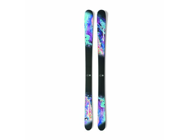 NORDICA UNLEASHED 98 Svart/Turkos 156 Skidor Freeride Twintip (flat) 