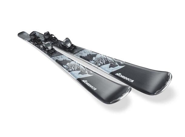 NORDICA WILD BELLE 74 +TP2 10 Svart 138 Skidpaket ink.bindning TP2 10 (0C8020SA) 