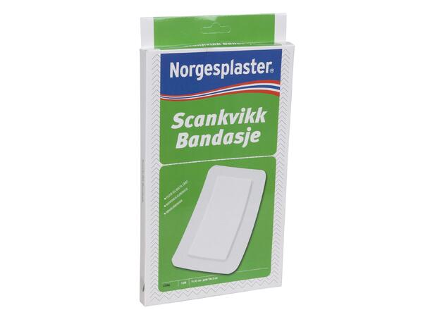 SCANSPORT Scankvikk Bandasjepl. 10x15cm Bandageplåster