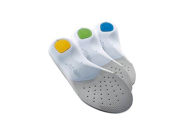 SIDAS 3FEET MOTION MID Grön S Formade iläggssulor medelhögt fotvalv 