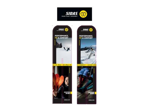 SIDAS WD KIT WOODEN DISPLAY WINTER Infoskyltar till Wooden Display 