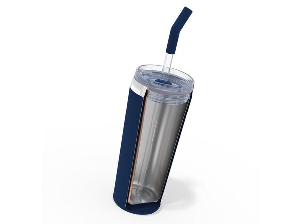 SIGG HELIA TRAVEL MUG Mörkblå 0,6 L Termos-mugg med sugrör 