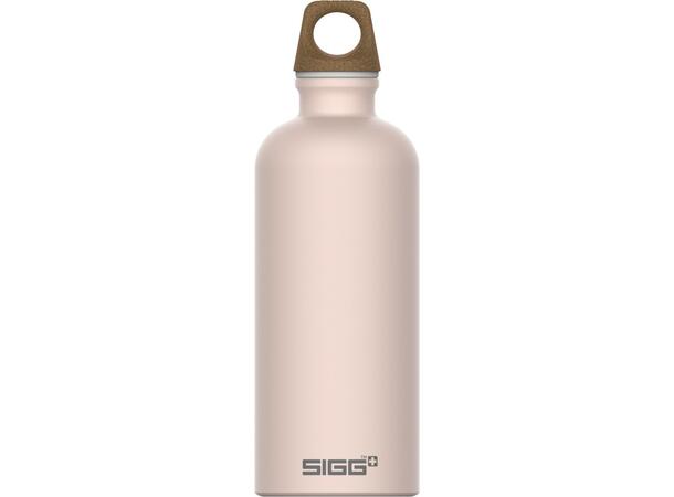 SIGG TRAVELLER MYPLANET Rosa 0,6L Flaska i aluminium "Journey Plain" 