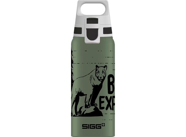 SIGG WMB ONE Brave Mountainlion 0,6 L Vattenflaska för barn 