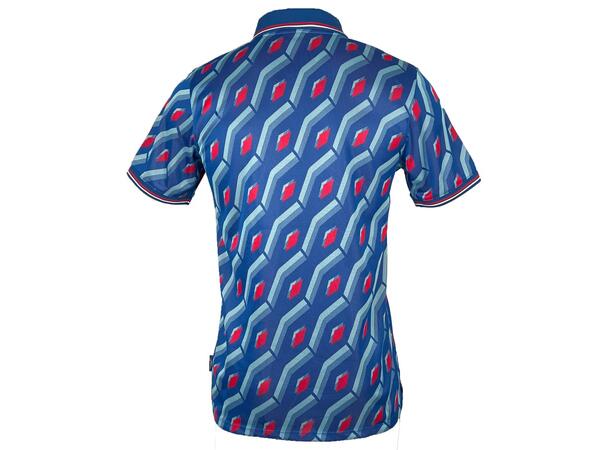 UMBRO Jacquard Polo Shirt Blå L Piketröja med print 