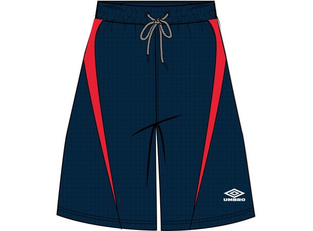 UMBRO Panelled Oversized Short Marin S Retro Fotbollsshorts 