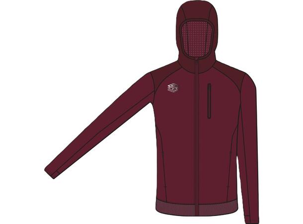 UMBRO Pro Tr FZ Hoodie Röd L Pro Training zip-tröja herr 