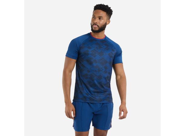 UMBRO Pro Tr Graphic Jersey Blå S Tränings t-shirt 