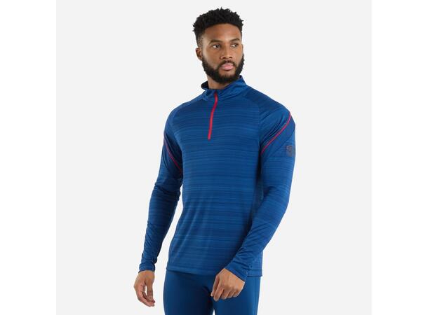 UMBRO Pro Tr Half Zip Top Blå L Träningströja med hög krage 