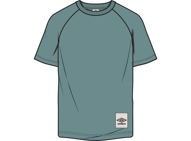 UMBRO RLXD Tee Blå S T-shirt med tryck 