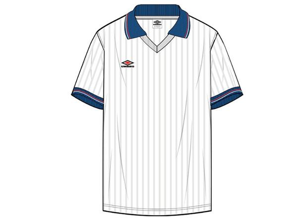 UMBRO Rib Tennis Tee Vit L Piketröja 