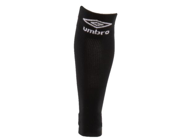 UMBRO UX Elite No Foot Svart/Vit SR Fotbollsstrumpor utan fot 