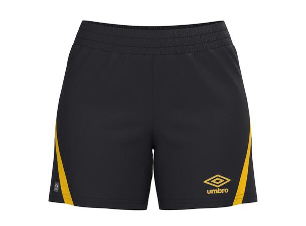 UMBRO UX Pro Shorts W Svart/Gul 36 Kortbyxa dam 