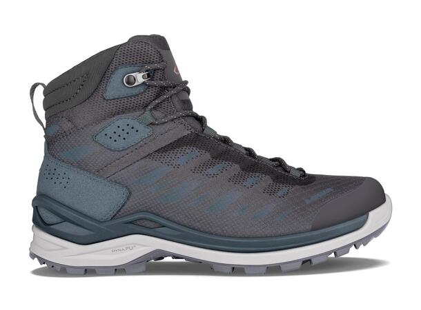 LOWA FERROX GTX MID WS Grå/Grön 5 Vandringskänga med Goretex dam 