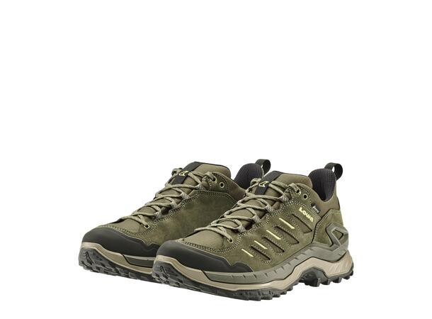 LOWA INNOVO GTX LO Olivgrön 7 Hikingsko med Goretex 