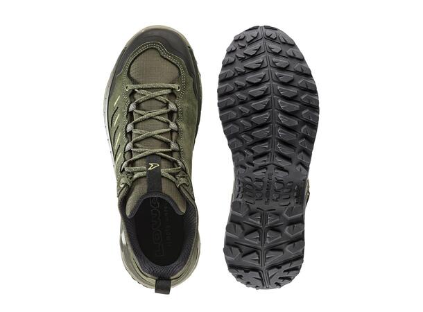 LOWA INNOVO GTX LO Olivgrön 7 Hikingsko med Goretex 
