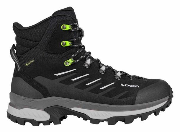 LOWA RANDIR GTX MID Svart/Grå 8,5 Vandringskänga med Gore-Tex 