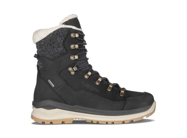 LOWA RENEGADE EVO ICE 2 GTX WS Svart 4,5 Varm vinterkänga med Gore-Tex dam 