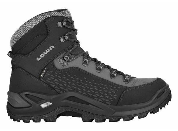LOWA RENEGADE WARM GTX MID Svart 10 Varm vinterkänga med Goretex 
