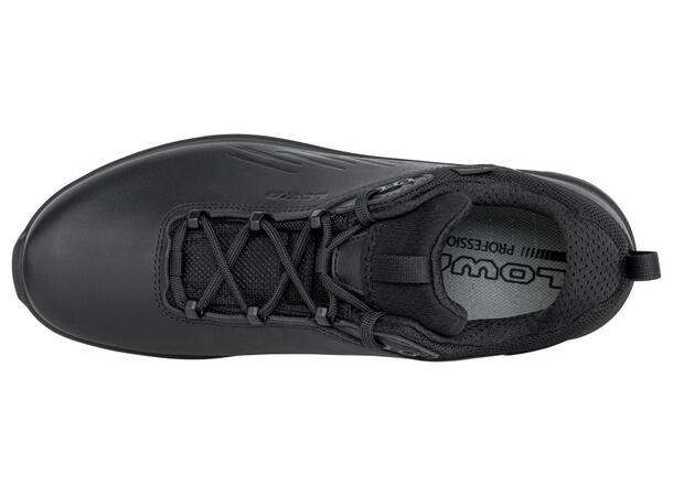 LOWA ZICON GTX LO WIDE Svart 15 Låg poliskänga med Gore-Tex, bred läst 