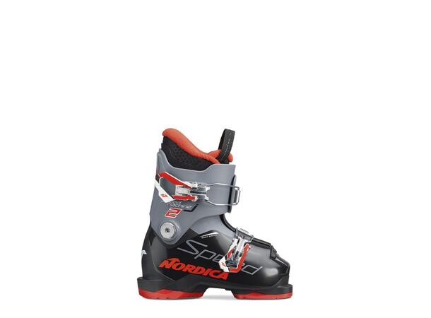 NORDICA SPEEDMACHINE J 2 Svart/Grå 185 Pjäxa junior 2 spännen