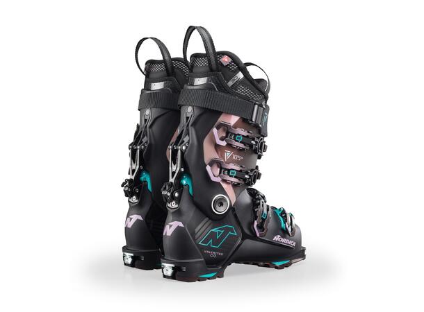NORDICA UNLIMITED 105 W DYN Svart 245 Pjäxa All mountain Touring dam 
