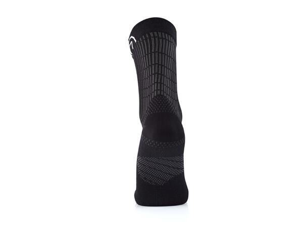 SIDAS RUN ANATOMIC CREW Svart 39-41 Löparstrumpor 