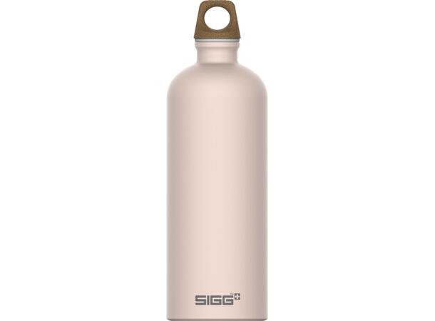 SIGG TRAVELLER MYPLANET Rosa 1L Flaska i aluminium "Journey Plain" 