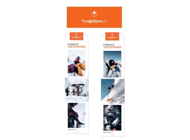 THERM-IC WD KIT BANNER : WINTER POS infoskyltar till Wooden Display 