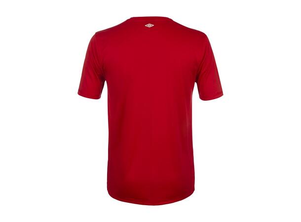 UMBRO Cup SS Jersey Röd L Tränings t-shirt 