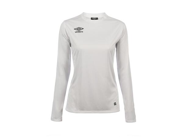 UMBRO Liga LS Jersey W Vit 38 Matchtröja lång ärm dam 