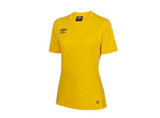 UMBRO Liga SS Jersey W Gul 40 Matchtröja kort ärm dam 