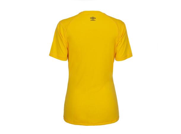 UMBRO Liga SS Jersey W Gul 40 Matchtröja kort ärm dam 
