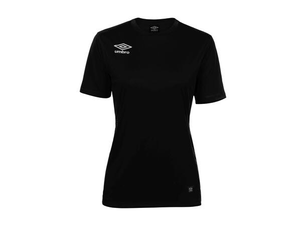 UMBRO Liga SS Jersey W Svart 42 Matchtröja kort ärm dam 