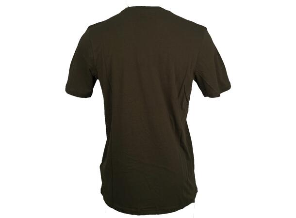 UMBRO Linear Logo Tee Olivgrön M T-shirt i bomull 