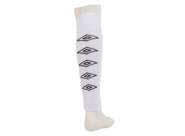 UMBRO UX Elite No Foot Vit/Svart SR Fotbollsstrumpor utan fot 