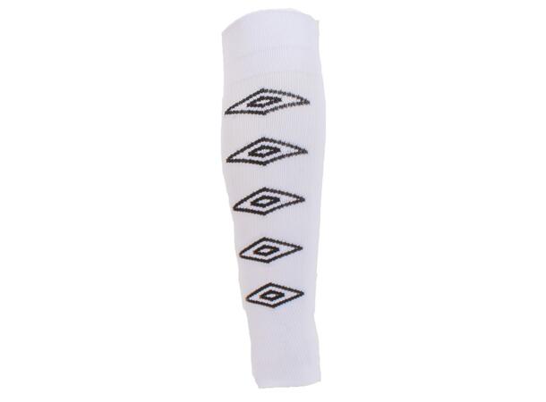 UMBRO UX Elite No Foot Vit/Svart SR Fotbollsstrumpor utan fot 