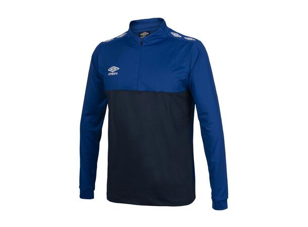 UMBRO UX Pro Half Zip Blå/Vit M Träningströja med krage 