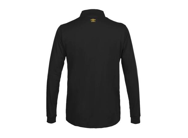 UMBRO UX Pro Half Zip Jr Svart/Gul 164 Träningströja med krage junior 