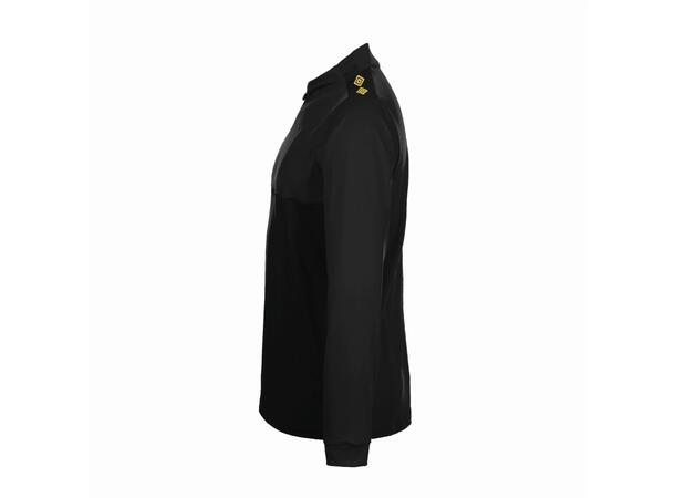 UMBRO UX Pro Half Zip Jr Svart/Gul 164 Träningströja med krage junior 