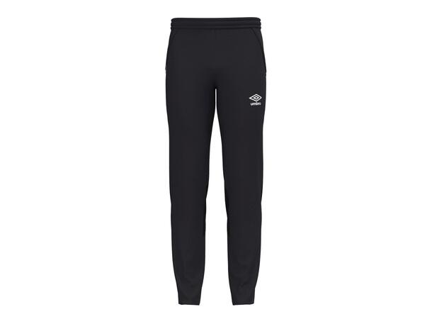 UMBRO UX Pro Slim Pant Jr Svart/Vit 140 Träningsbyxa smal passform junior 