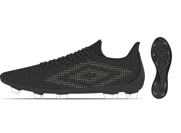 UMBRO Velocita Matrix Club FG Svart 44 Fotbollsko fasta dobbar 