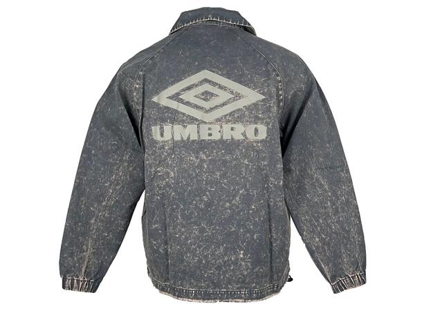 UMBRO Washed Drill Top Blå M Tröja i bomullstwill 