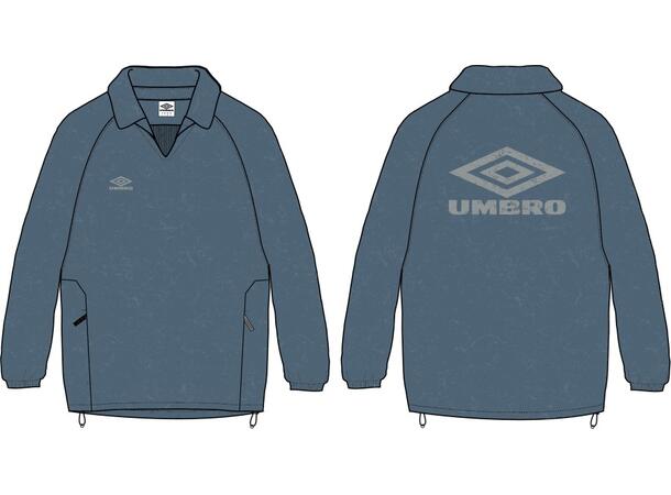UMBRO Washed Drill Top Blå M Tröja i bomullstwill 