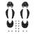SIDI SRS CARBON-GROUND INS. Svart 38-40 Original reservdel (59) 