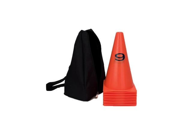 UMBRO Marker Cones set Nr.0-9 Set med 10 numrerade konor 