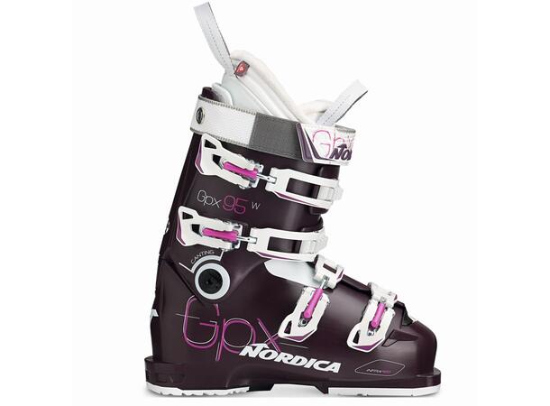 NORDICA GPX 95 W Lila/Vit 225 Pjäxa dam High Performance 