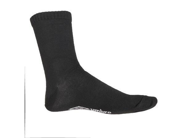 UMBRO Core Ankel Socks 3-P Svart 35-39 3-pack ankelsockar