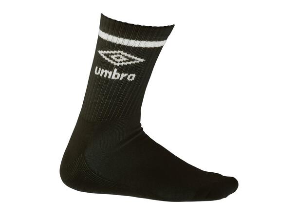UMBRO Core Tennis Socks 3-P Svart 35-39 3-pack tennissockar